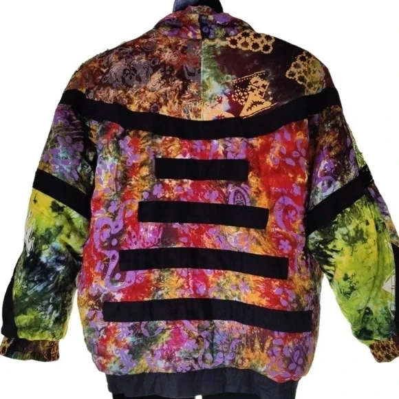 Exquisite Batik Beaded Jacket EUC ❤️ - Picture 10 of 16